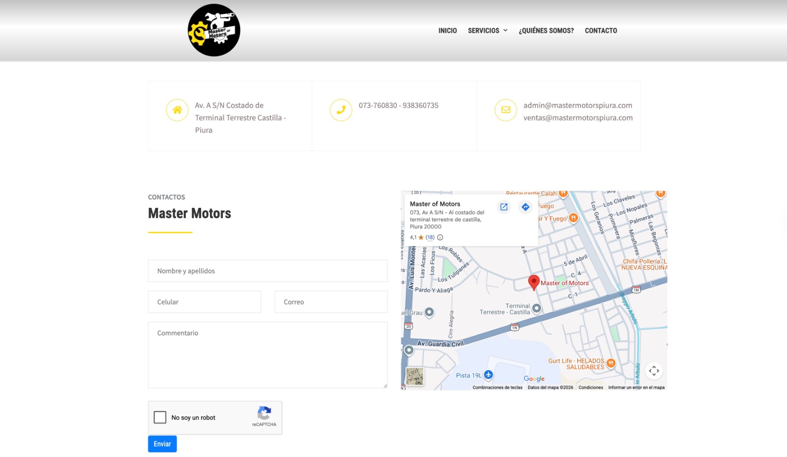 Master Motors Piura - Captura 5