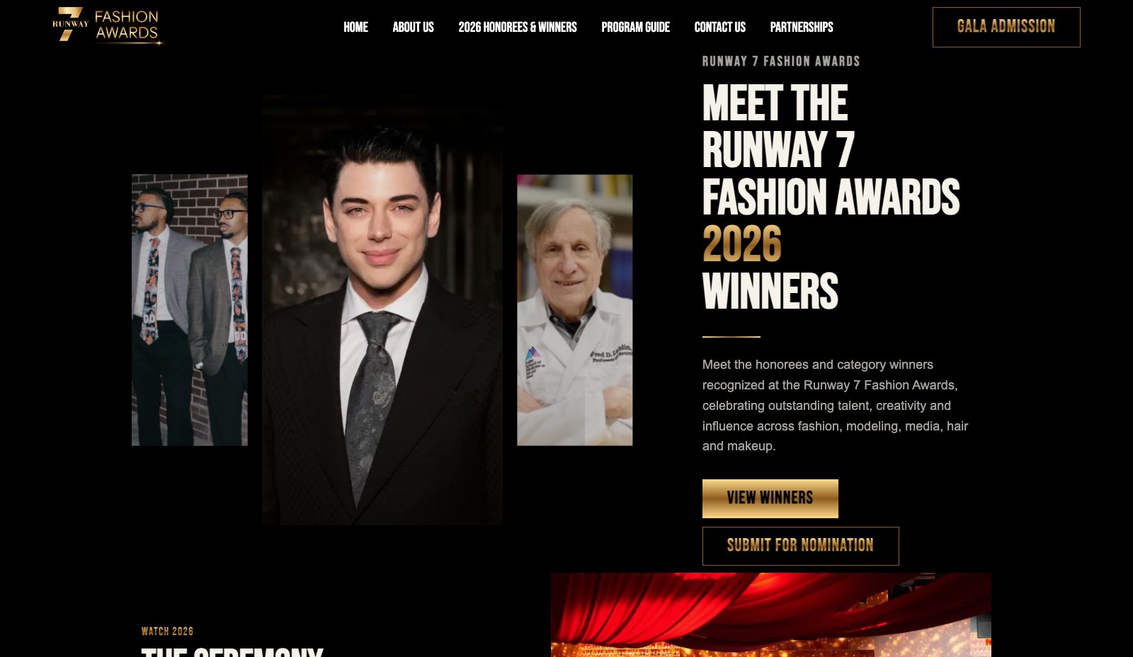 Runway 7 Fashion Awards - Ganadores de la edición 2026