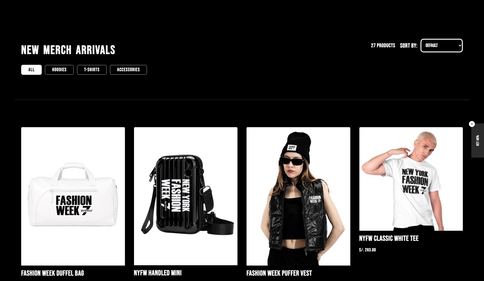 Shop Runway 7 - Nuevos productos