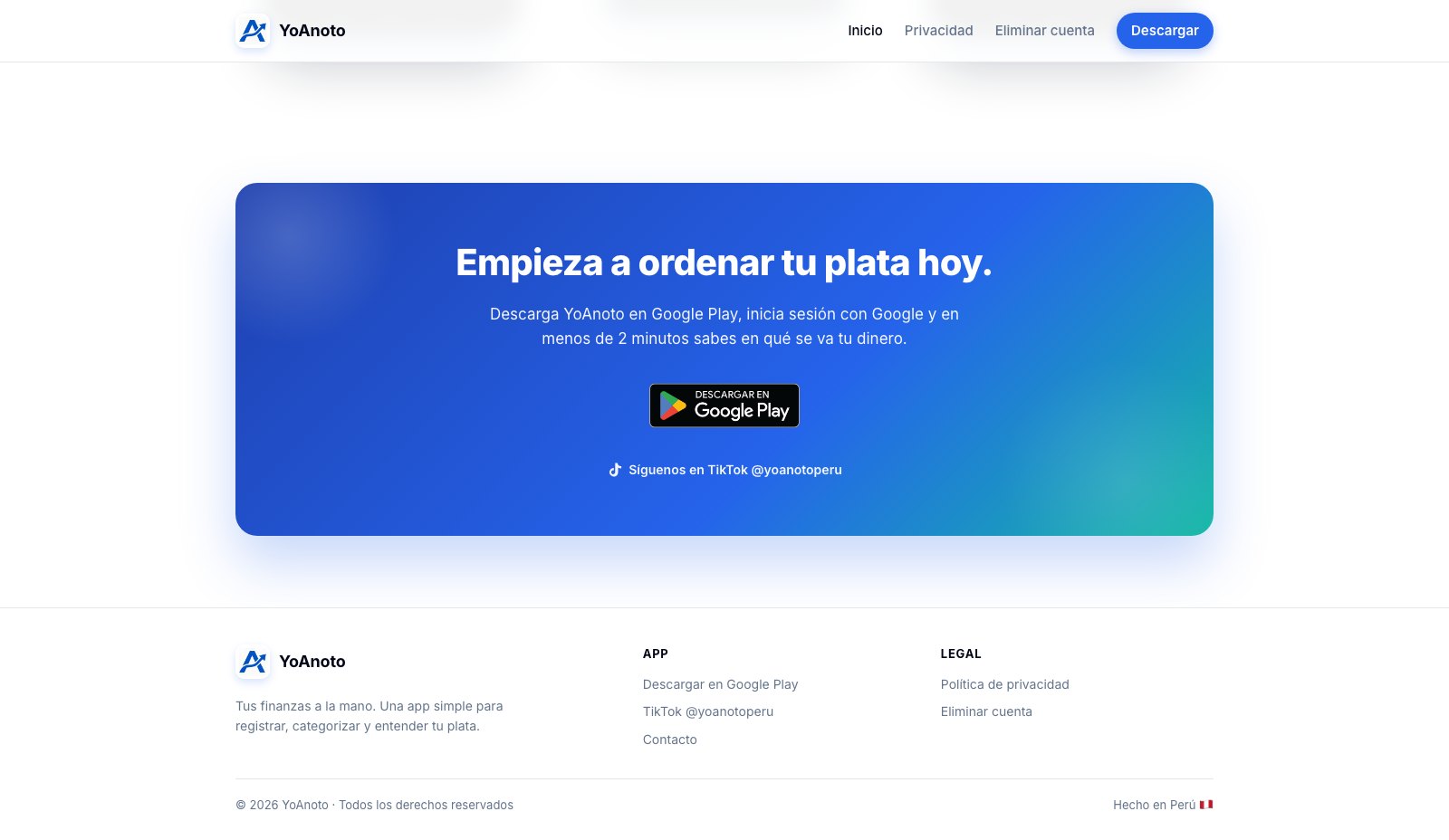 YoAnoto - Bloque de descarga en Google Play
